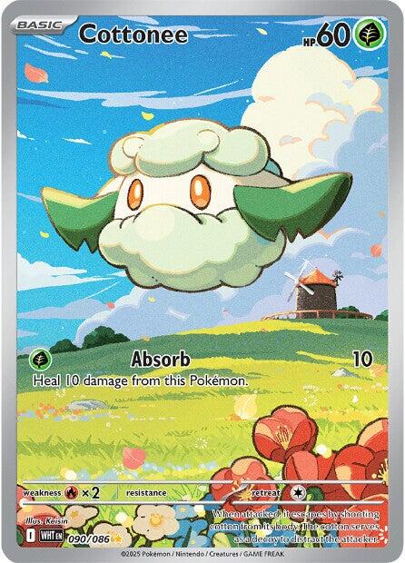 Cottonee (090/086) [Scarlet & Violet: White Flare] | Shuffle n Cut Hobbies & Games