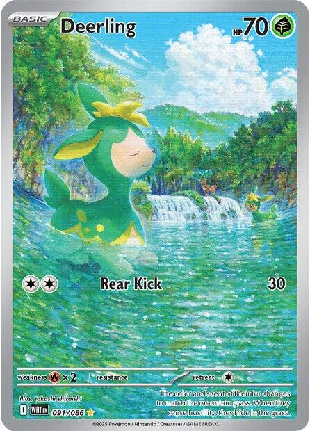 Deerling (091/086) [Scarlet & Violet: White Flare] | Shuffle n Cut Hobbies & Games
