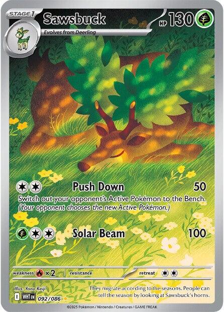 Sawsbuck (092/086) [Scarlet & Violet: White Flare] | Shuffle n Cut Hobbies & Games