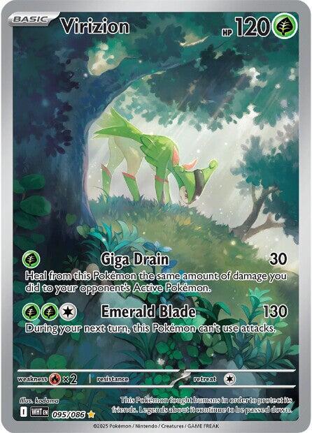 Virizion (095/086) [Scarlet & Violet: White Flare] | Shuffle n Cut Hobbies & Games