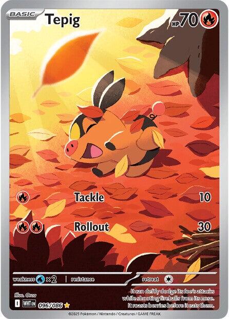 Tepig (096/086) [Scarlet & Violet: White Flare] | Shuffle n Cut Hobbies & Games