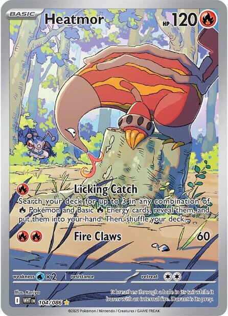 Heatmor (104/086) [Scarlet & Violet: White Flare] | Shuffle n Cut Hobbies & Games