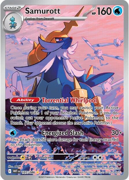 Samurott (107/086) [Scarlet & Violet: White Flare] | Shuffle n Cut Hobbies & Games
