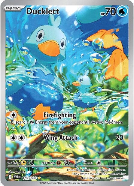 Ducklett (109/086) [Scarlet & Violet: White Flare] | Shuffle n Cut Hobbies & Games