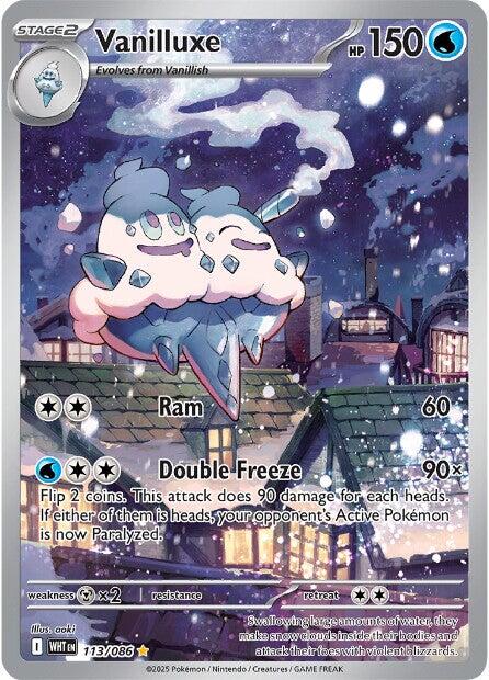 Vanilluxe (113/086) [Scarlet & Violet: White Flare] | Shuffle n Cut Hobbies & Games