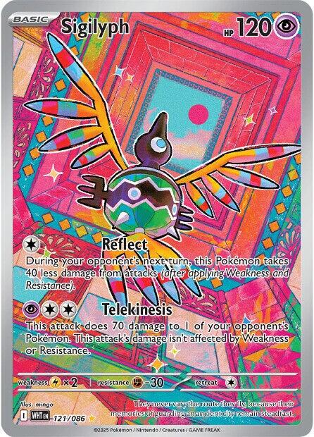 Sigilyph (121/086) [Scarlet & Violet: White Flare] | Shuffle n Cut Hobbies & Games