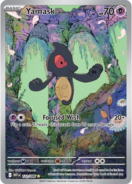 Yamask (122/086) [Scarlet & Violet: White Flare] | Shuffle n Cut Hobbies & Games