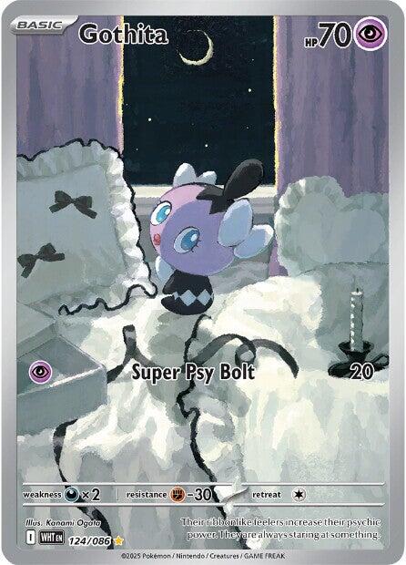 Gothita (124/086) [Scarlet & Violet: White Flare] | Shuffle n Cut Hobbies & Games
