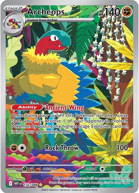 Archeops (132/086) [Scarlet & Violet: White Flare] | Shuffle n Cut Hobbies & Games