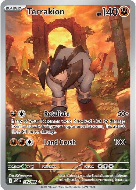 Terrakion (135/086) [Scarlet & Violet: White Flare] | Shuffle n Cut Hobbies & Games