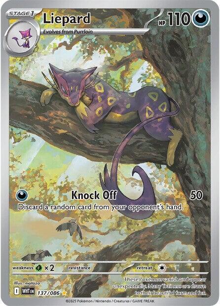 Liepard (137/086) [Scarlet & Violet: White Flare] | Shuffle n Cut Hobbies & Games