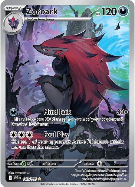 Zoroark (143/086) [Scarlet & Violet: White Flare] | Shuffle n Cut Hobbies & Games