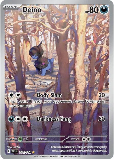 Deino (146/086) [Scarlet & Violet: White Flare] | Shuffle n Cut Hobbies & Games