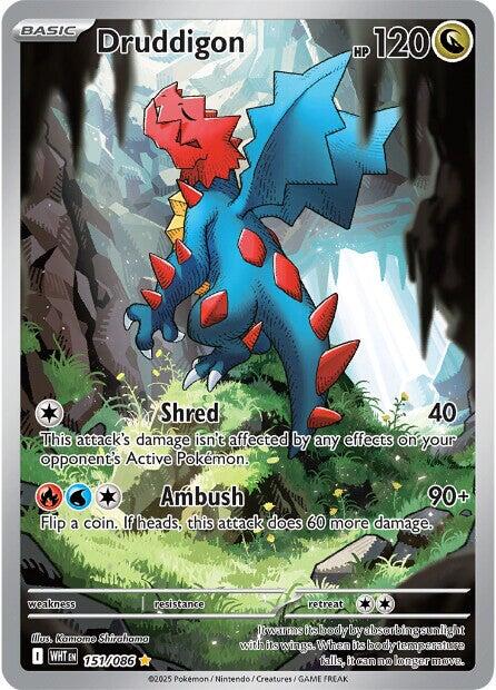 Druddigon (151/086) [Scarlet & Violet: White Flare] | Shuffle n Cut Hobbies & Games