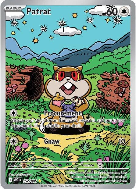 Patrat (152/086) [Scarlet & Violet: White Flare] | Shuffle n Cut Hobbies & Games
