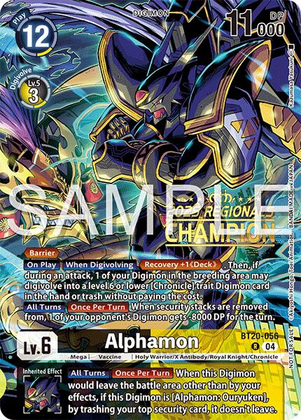 Alphamon [BT20-056] (Regionals 25-26 Season 2 Champion) [Release Special Booster Ver.2.0] | Shuffle n Cut Hobbies & Games