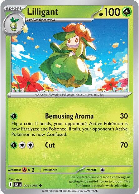 Lilligant (007/086) [Scarlet & Violet: Black Bolt] | Shuffle n Cut Hobbies & Games