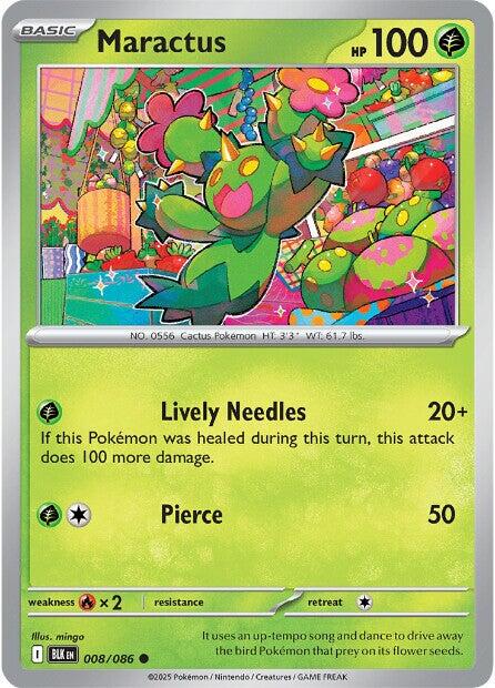 Maractus (008/086) [Scarlet & Violet: Black Bolt] | Shuffle n Cut Hobbies & Games