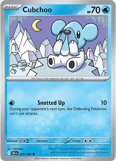 Cubchoo (025/086) [Scarlet & Violet: Black Bolt] | Shuffle n Cut Hobbies & Games