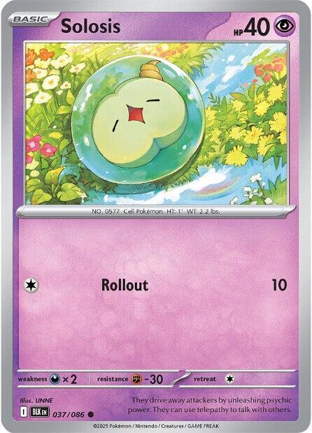 Solosis (037/086) [Scarlet & Violet: Black Bolt] | Shuffle n Cut Hobbies & Games