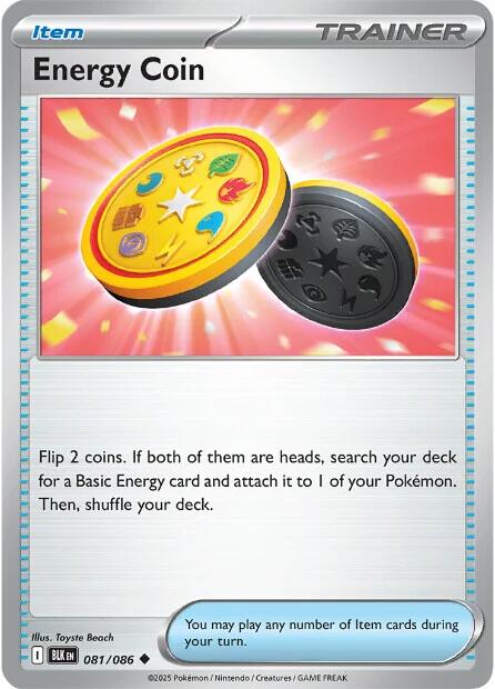 Energy Coin (081/086) [Scarlet & Violet: Black Bolt] | Shuffle n Cut Hobbies & Games