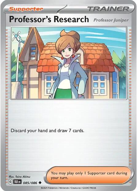 Professor's Research (085/086) [Scarlet & Violet: Black Bolt] | Shuffle n Cut Hobbies & Games
