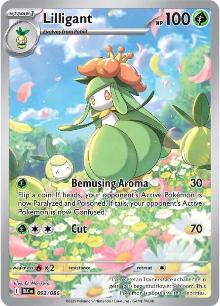 Lilligant (092/086) [Scarlet & Violet: Black Bolt] | Shuffle n Cut Hobbies & Games