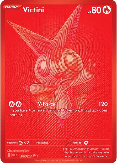 Victini (171/086) [Scarlet & Violet: Black Bolt] | Shuffle n Cut Hobbies & Games
