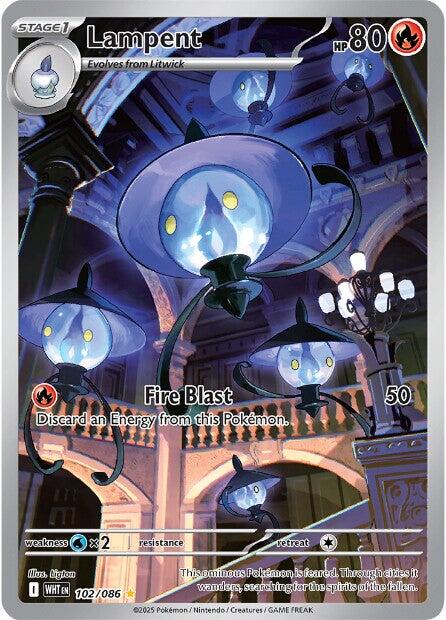 Lampent (102/086) [Scarlet & Violet: White Flare] | Shuffle n Cut Hobbies & Games
