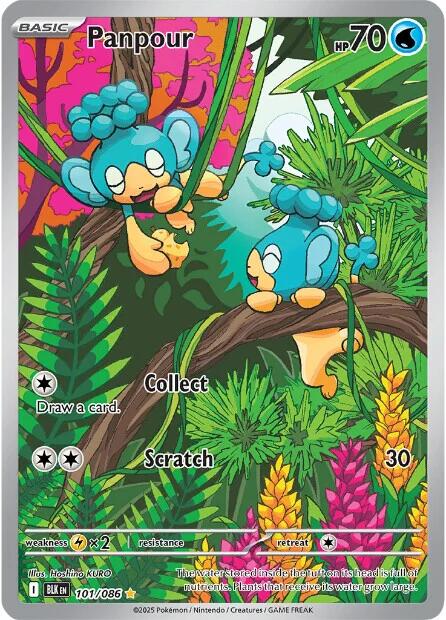 Panpour (101/086) [Scarlet & Violet: Black Bolt] | Shuffle n Cut Hobbies & Games