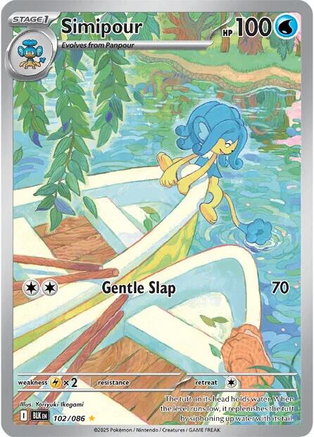 Simipour (102/086) [Scarlet & Violet: Black Bolt] | Shuffle n Cut Hobbies & Games