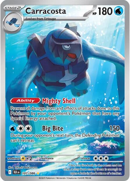 Carracosta (107/086) [Scarlet & Violet: Black Bolt] | Shuffle n Cut Hobbies & Games