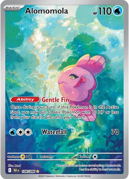 Alomomola (108/086) [Scarlet & Violet: Black Bolt] | Shuffle n Cut Hobbies & Games