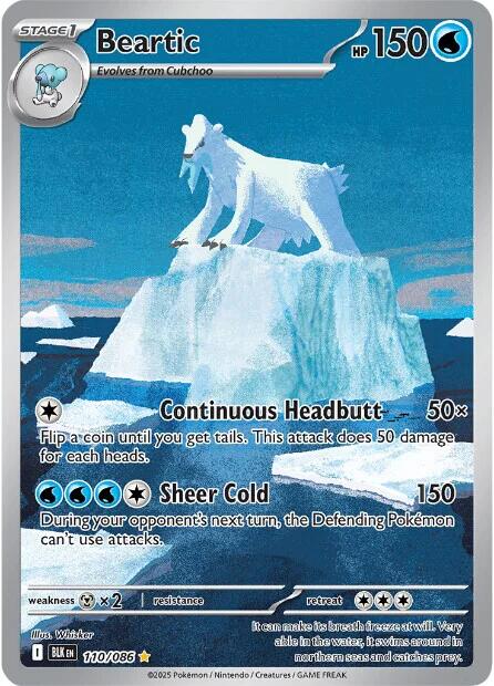 Beartic (110/086) [Scarlet & Violet: Black Bolt] | Shuffle n Cut Hobbies & Games