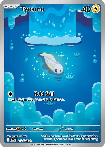 Tynamo (113/086) [Scarlet & Violet: Black Bolt] | Shuffle n Cut Hobbies & Games