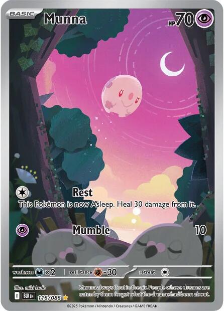 Munna (116/086) [Scarlet & Violet: Black Bolt] | Shuffle n Cut Hobbies & Games