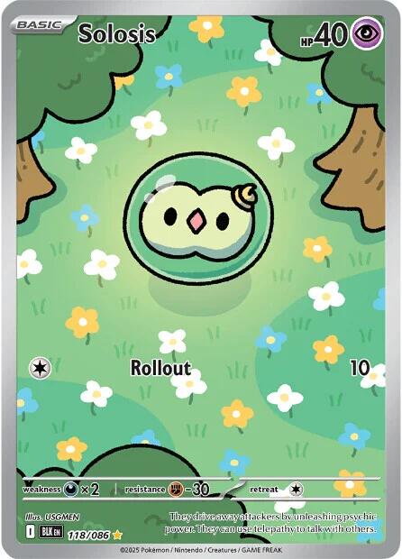 Solosis (118/086) [Scarlet & Violet: Black Bolt] | Shuffle n Cut Hobbies & Games