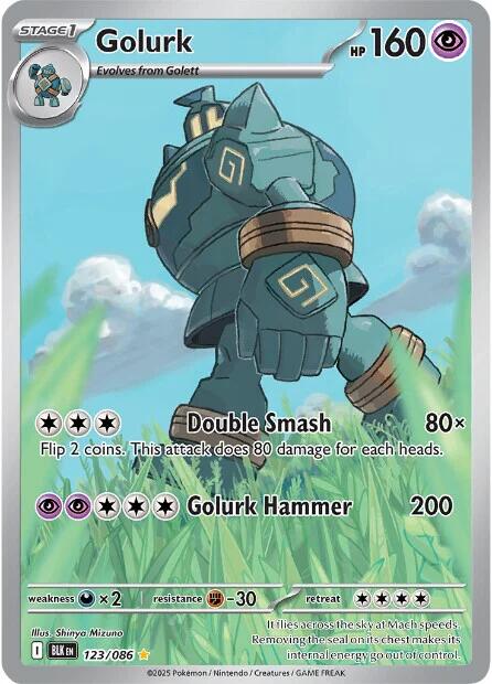 Golurk (123/086) [Scarlet & Violet: Black Bolt] | Shuffle n Cut Hobbies & Games