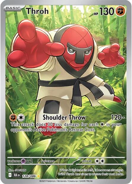 Throh (128/086) [Scarlet & Violet: Black Bolt] | Shuffle n Cut Hobbies & Games