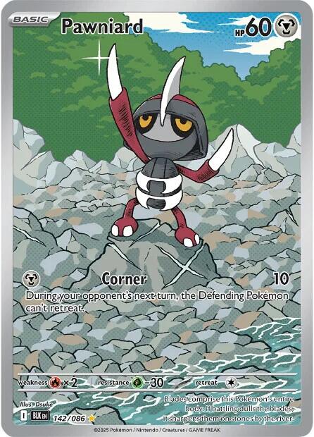 Pawniard (142/086) [Scarlet & Violet: Black Bolt] | Shuffle n Cut Hobbies & Games