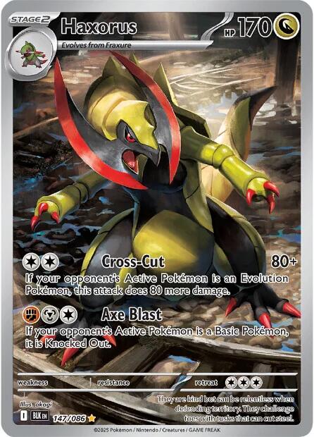 Haxorus (147/086) [Scarlet & Violet: Black Bolt] | Shuffle n Cut Hobbies & Games