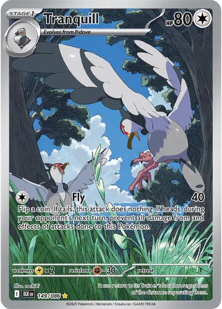 Tranquill (149/086) [Scarlet & Violet: Black Bolt] | Shuffle n Cut Hobbies & Games