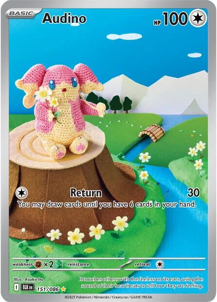 Audino (151/086) [Scarlet & Violet: Black Bolt] | Shuffle n Cut Hobbies & Games