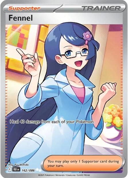 Fennel (162/086) [Scarlet & Violet: Black Bolt] | Shuffle n Cut Hobbies & Games