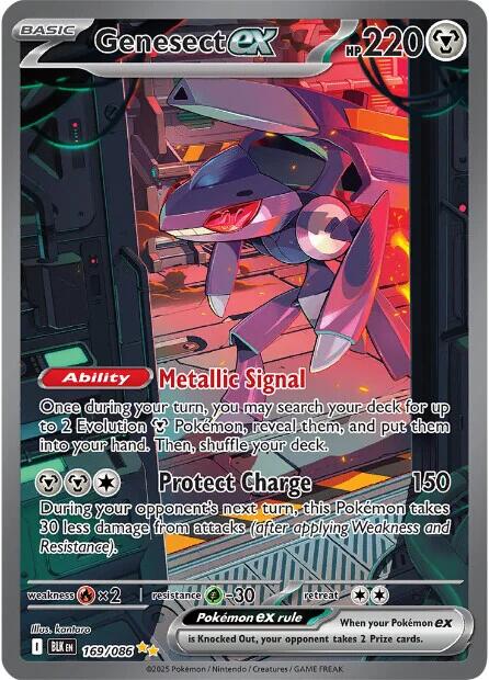 Genesect ex (169/086) [Scarlet & Violet: Black Bolt] | Shuffle n Cut Hobbies & Games