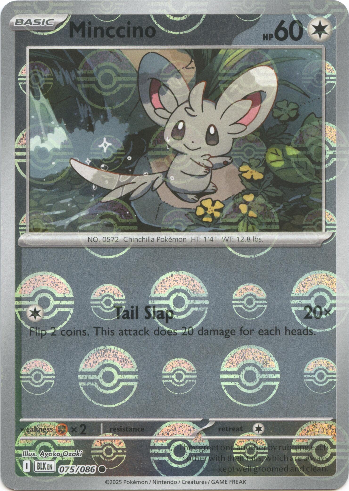 Cinccino (076/086) (Poke Ball Pattern) [Scarlet & Violet: Black Bolt] | Shuffle n Cut Hobbies & Games