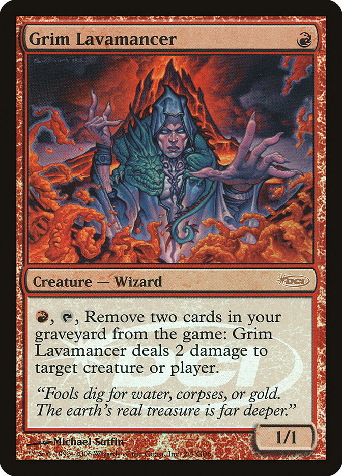 Grim Lavamancer [Judge Gift Cards 2006] | Shuffle n Cut Hobbies & Games