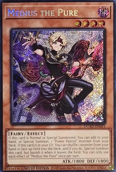Medius the Pure [DUAD- ENSP1] Ultra Rare | Shuffle n Cut Hobbies & Games