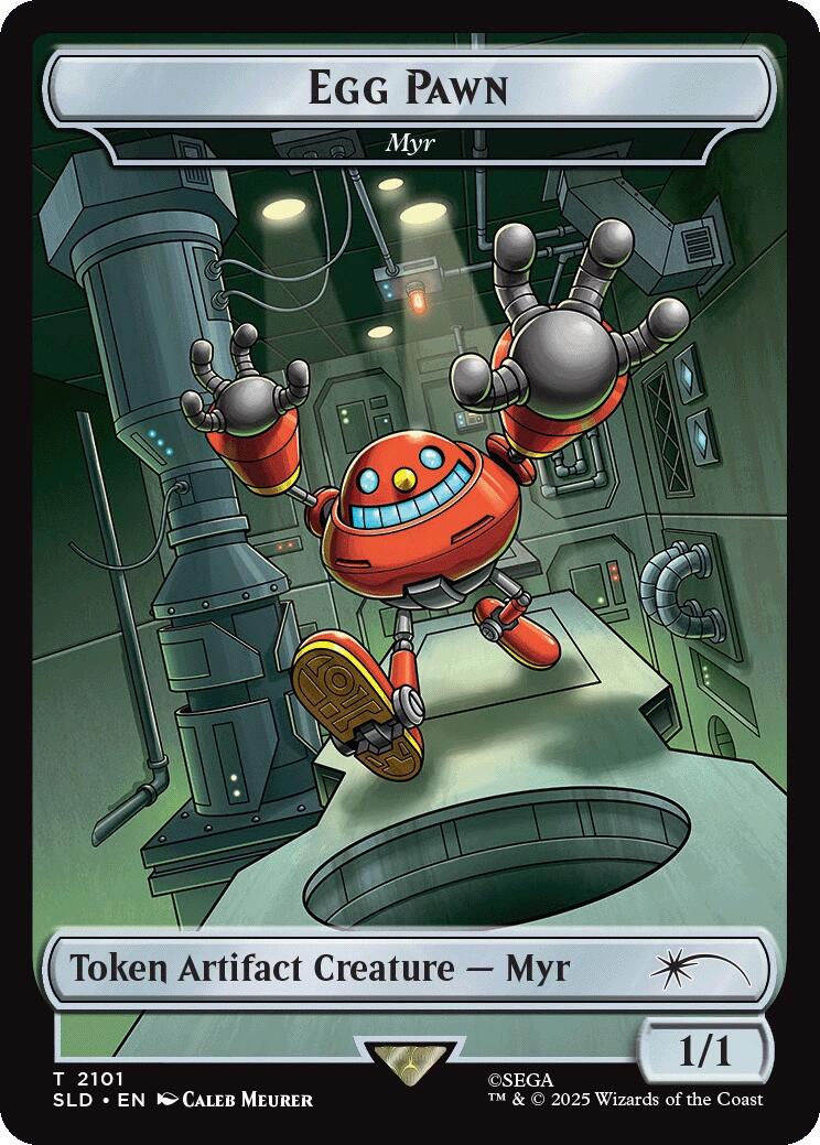 Egg Pawn - Myr Token [Secret Lair Drop Series] | Shuffle n Cut Hobbies & Games