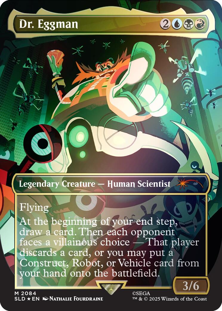 Dr. Eggman (Rainbow Foil) [Secret Lair Drop Series] | Shuffle n Cut Hobbies & Games